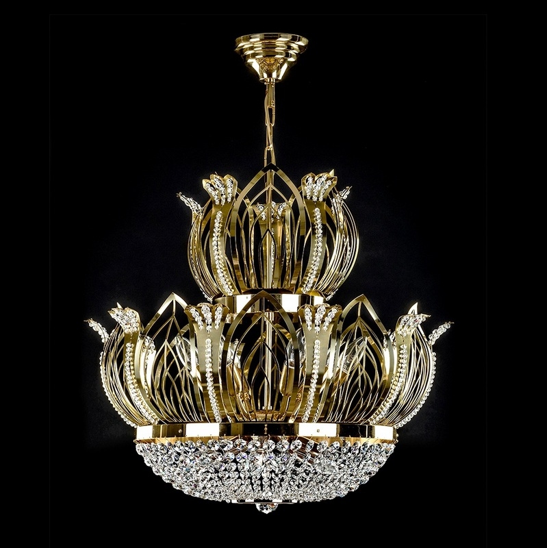 Đèn chùm phòng thờ Lotus