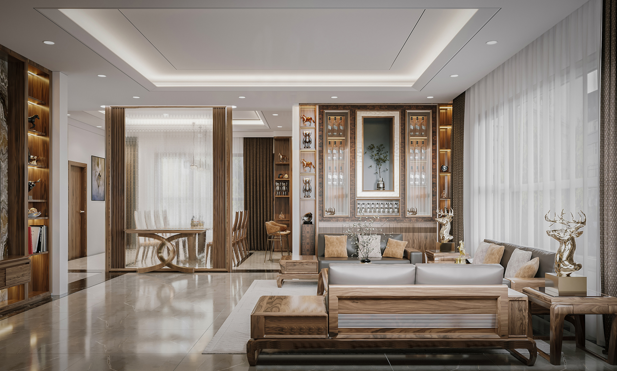 Việc lựa chọn được mẫu đèn trang trí thực sự phù hợp sẽ góp phần quan trọng giúp không gian phòng khách của bạn trở nên rực rỡ, sang trọng và vô cùng ấm cúng.