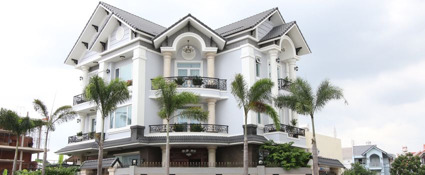 Dự án đèn chùm pha lê Villa Quận 2