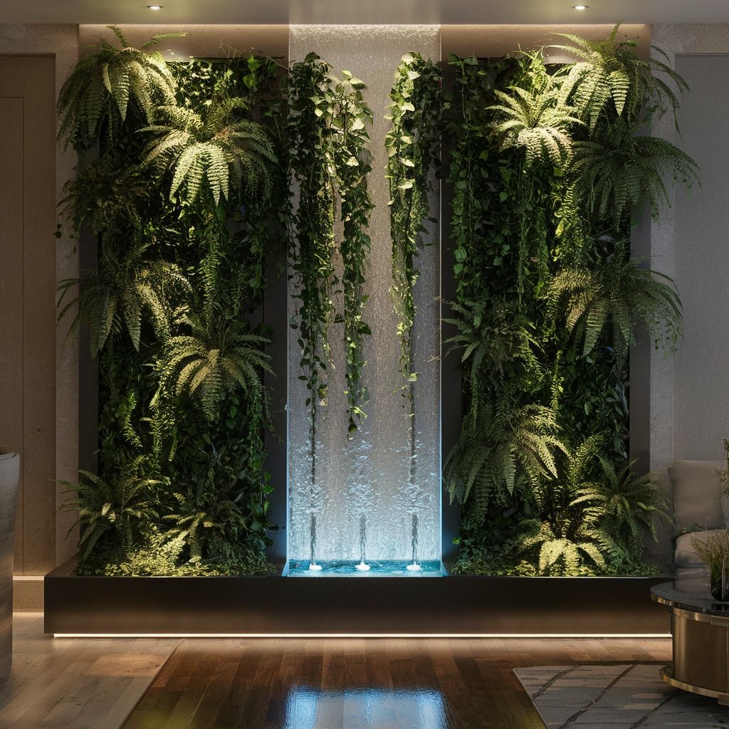 Tường Bê Tông Xanh (Green Concrete Walls / Living Walls) 