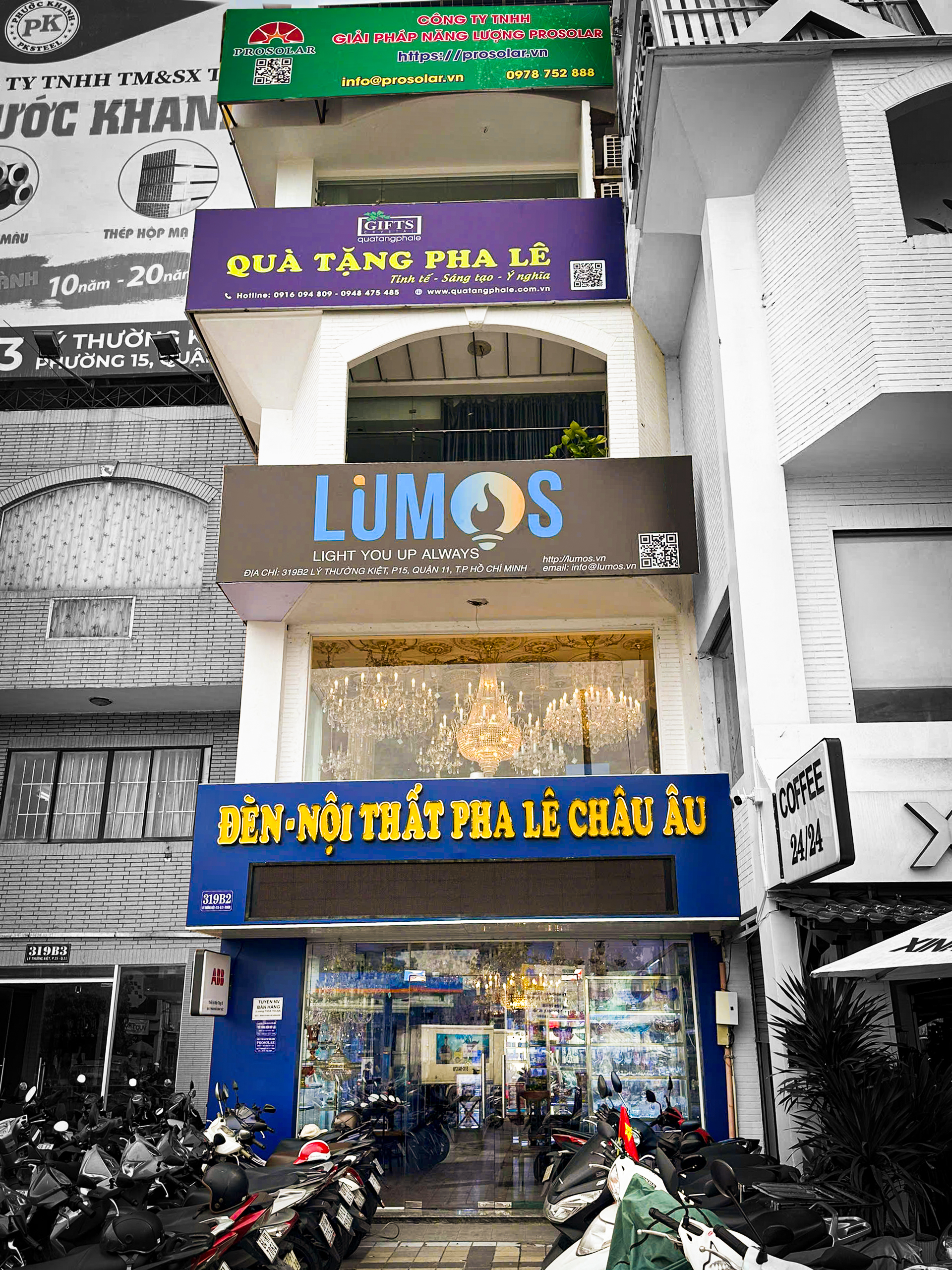 Showroom: 319B2 Lý Thường Kiệt, Phường 15, Quận 11, TP.Hồ Chí Minh