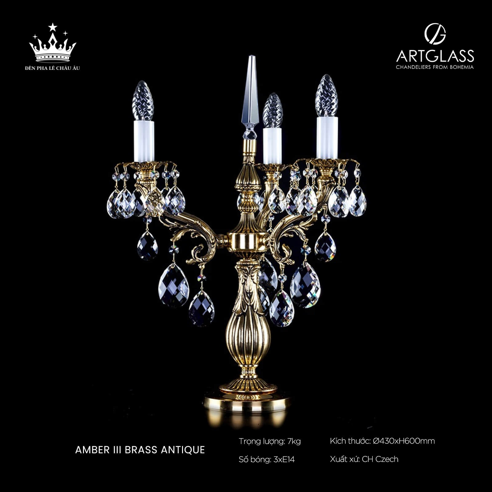 Đèn bàn AMBER III TL
